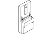 Schaltkästen und Schränke - LK empty consumer unit - um-l - light grey - for cable conne - 169D1105