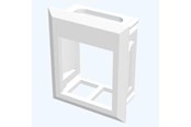 Steckdosen & Boxen - Belden Color frame for keystone white - E1008190