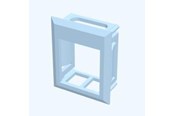Steckdosen & Boxen - Belden Color frame for keystone blue - E1008160