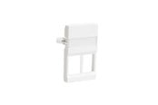 Steckdosen & Boxen - Belden Outlet 2xrj45 50x77mm gray cdt design f - E1201980