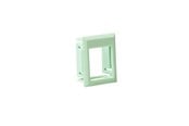 Steckdosen & Boxen - Leviton Insert frame leviton keystone green for dk outlet 1 pcs. - MMCDSIJA5