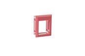 Steckdosen & Boxen - Leviton Insert frame leviton keystone red for dk outlet - MMCDSIJA1