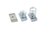 Tabletts, Schienenverteiler und Armaturen - Walraven Bis strut slide nut hdg m8 - 6518008
