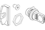 Schaltkästen und Schränke - Cubic Grip complete - 0720-1001S
