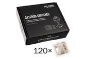 Tastaturen - Glorious Gateron Clear Switches (120 pcs) - Schlüsselschalter - GAT-CLEAR