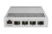 Switches - MikroTik CRS305-1G-4S+IN 5-Port Switch (4x 10G SFP+ / 1x 1G RJ45) - CRS305-1G-4S+IN