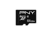 Speicherkarten - PNY Performance Plus MicroSD/SD - 64GB - P-SDU64G10PPL-GE