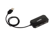 USB-Hubs - Natec LOCUST - hub - 4 ports USB-Hubs - 4 - Schwarz - NHU-0647