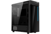 Gehäuse - GIGABYTE C200 GLASS - Gehäuse - Miditower - Schwarz - GB-C200G