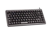 Tastaturen - Cherry Compact-Keyboard - Tastatur - Deutsch - Schwarz - G84-4100LCADE-2