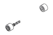 Drucker Zubehör - Brother - paper pull-in roller assembly - LX0126001