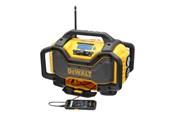 DAB, Netzwerk und Radiowecker - Dewalt DCR027-QW - jobsite radio - Bluetooth - DAB/DAB+/FM - Stereo - Gelb - DCR027-QW