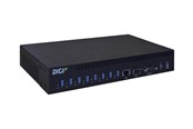 USB-Hubs - Digi AnywhereUSB 8 Plus USB-Hubs - USB 3.2 - 8 Anschlüsse - Schwarz - AW08-G300