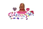 Kreativ-Spiele - Happy Friend Make Up & Hairstyling Head Blond Hair B/O - 504402