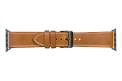 Smartwatch - Accessories - dbramante1928 Copenhagen - Watch Strap 44mm - Tan/Space Grey - AW44GTSG1031