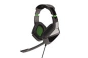 Kopfhörer/Headsets - Gioteck HCX1 Xbox One Wired Stereo Headset - Black/Green - 0812313017763