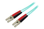 Netzwerk - Kabel - StarTech.com 7m OM3 LC to LC Multimode Duplex Fiber Optic Patch Cable - patch cable - 7 m - aqua - Blau - 7m - A50FBLCLC7
