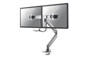 Monitorhalterung - Neomounts Desk Mount for 2 Monitors - NM-D775DXSILVER
