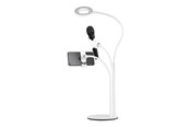 Handys - Anderes Zubehör - Deltaco 3-IN-1 Selfie Ring Lamp With Phone and Mic - ARM-280