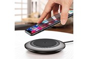 Handys - Adapter und Ladegeräte - Baseus Whirlwind Wireless Quick Charger for Smartphones with QI - Black - CCALL-XU01