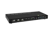 KVM Switches - IC INTRACOM techly 4x1 USB HDMI KVM Switch 4Kx2K - IDATA-KVM-HDMI4U