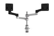 Monitorhalterung - R-Go Tools R-Go Zepher 4 Monitor Arm Dual for Two Monitors - RGOVLZE4TWSI