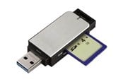 Speicherkarten Lesegerät/Adapter - Hama card reader - USB 3.0 - 00123900