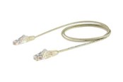 Netzwerk - Kabel - StarTech.com 0.5m CAT6 Cable - Grey Slim CAT6 Patch Cable - Snagless - LSZH - patch cable - 50 cm - grey - Grau - 0.5m - N6PAT50CMGRS