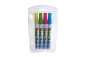 Utensilien zum Schreiben und Zeichnen - Artline EPG-4/4W2 Glassboard Marker set Green Pink Yello - EPG4/4W