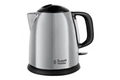 Wasserkocher - Russell Hobbs Wasserkocher Adventure 24991-70 - Matt Schwarz/ gebürstetes Rostfreies Stahl - 2400 W - 24991-70
