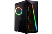 Gehäuse - AeroCool Shard TG RGB - Gehäuse - Miditower - Schwarz - ACCM-PV14043.11