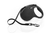 Hunde - Flexi New Classic leash L 5M 50 kg black - 85862