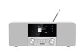 DAB, Netzwerk und Radiowecker - TechniSat DigitRadio 4 C - DAB/DAB+/FM - Weiß - 0001/3937