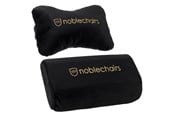 Gaming Stühle - noblechairs Pillow-set for EPIC/ICON/HERO - Black/Gold - Schwarz / Gold - Stoff - NBL-SP-PST-004