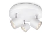 Lampen - Philips Star spot, LED 3x16,5W, weiß - 915004146301
