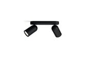 Lampen - Philips PONGEE bar/tube black 2xNW - 915005531001