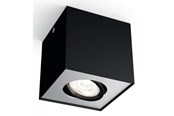 Lampen - Philips BOX single spot black 1x4.5W SELV - 915005528001