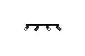 Lampen - Philips Pongee spotschiene 4xGU10, schwarz - 915005531601