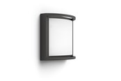 Lampen - Philips Samondra wall lantern anthracite 1x12W - 915005554401