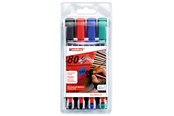 Utensilien zum Schreiben und Zeichnen - Edding e-330 permanent marker set of 4 assorted - 330/4