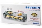 Andere Küchengeräte - SEVERIN RG 9645 - raclette/grill/hot stone - black - RG 9645