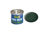 Modellbau - Revell enamel paint # 68-dark green Matt - 32168