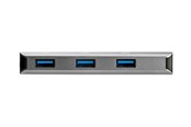 USB-Hubs - StarTech.com 3Pt USB-C Hub w/ SD Card Reader - 10Gbps - 3x USB-A & 1x USB-C - hub - 3 ports USB-Hubs - 3 - Grau - HB31C3ASDMB