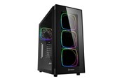 Gehäuse - Sharkoon TG6 RGB - mid tower - ATX - Gehäuse - Tower - Schwarz - 4044951028221