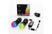 Smart-Home - Twinkly Strings – 250 App-Controlled RGB + Warm White LEDs. 20 Meters. Black Wire. - TWS250SPP-BEU