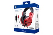 Gaming Zubehör - BigBen Interactive PS4/PS5 Gaming Headset V3 - Red - PS4OFHEADSETV3RE