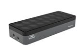 Dockingstationen - Targus USB-C Universal Quad 4K (QV4K) Docking Station with 100W Power Delivery - docking station - 4 x DP 4 x HDMI - DOCK570EUZ