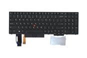 Tastaturen - Lenovo Chicony - Portable Keyboard - Ersatz - Englisch (US) - Schwarz - 01YP629