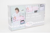 Puppen & Zubehör - Tiny Treasures Wooden baby care center - 30062