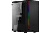 Gehäuse - AeroCool Rift bk ATX - Gehäuse - Tower - Schwarz - ACCM-PV13012.11